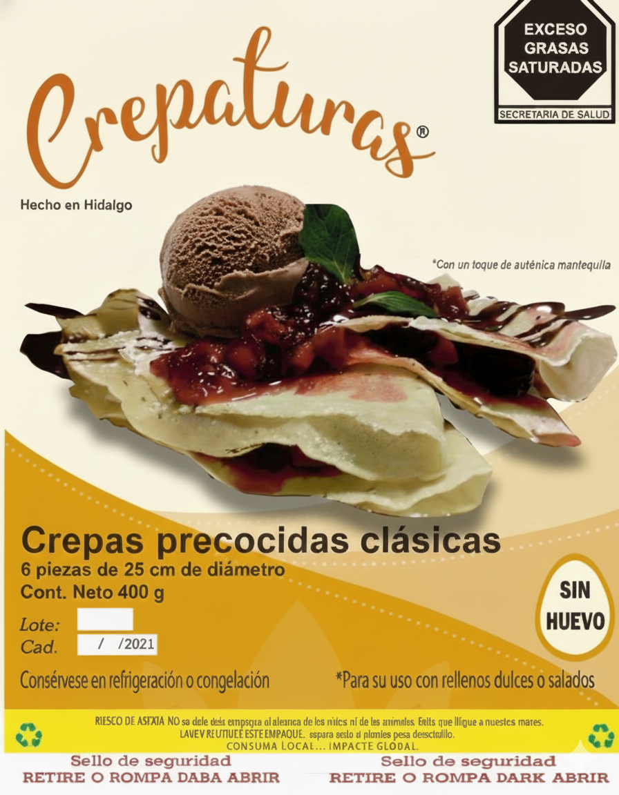 Crepas Listas para Calentar